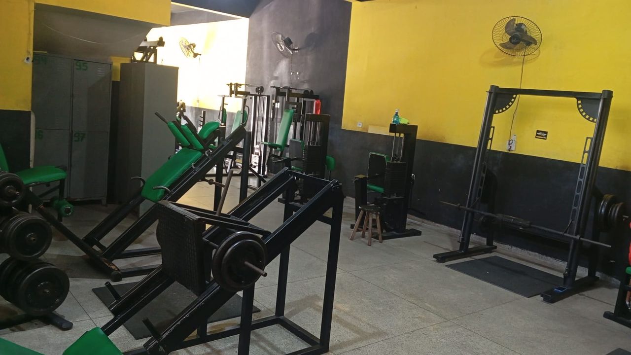 Imagem da estrutura da academia
