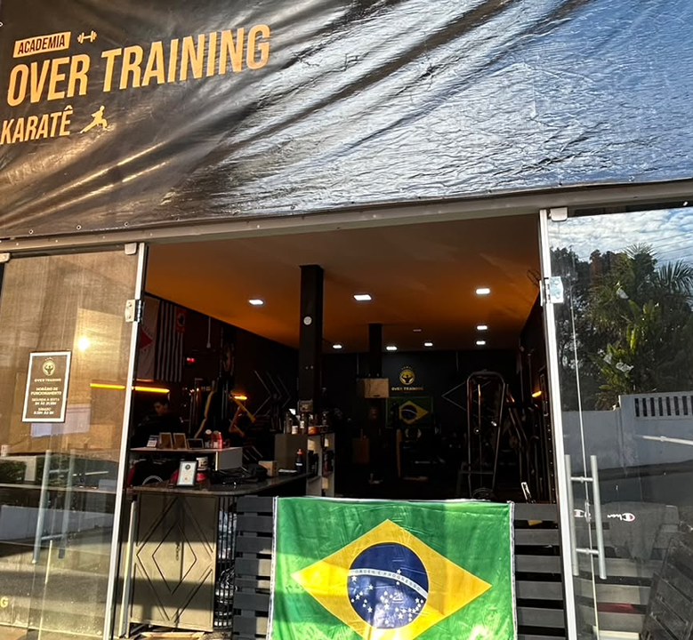 Imagem da estrutura da academia