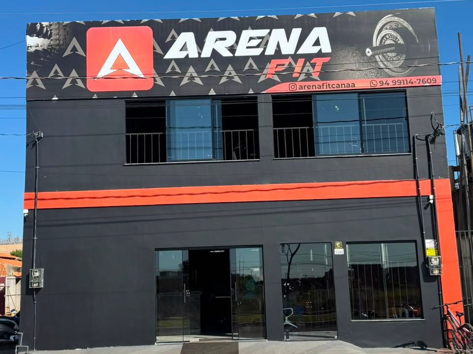 Imagem da estrutura da academia