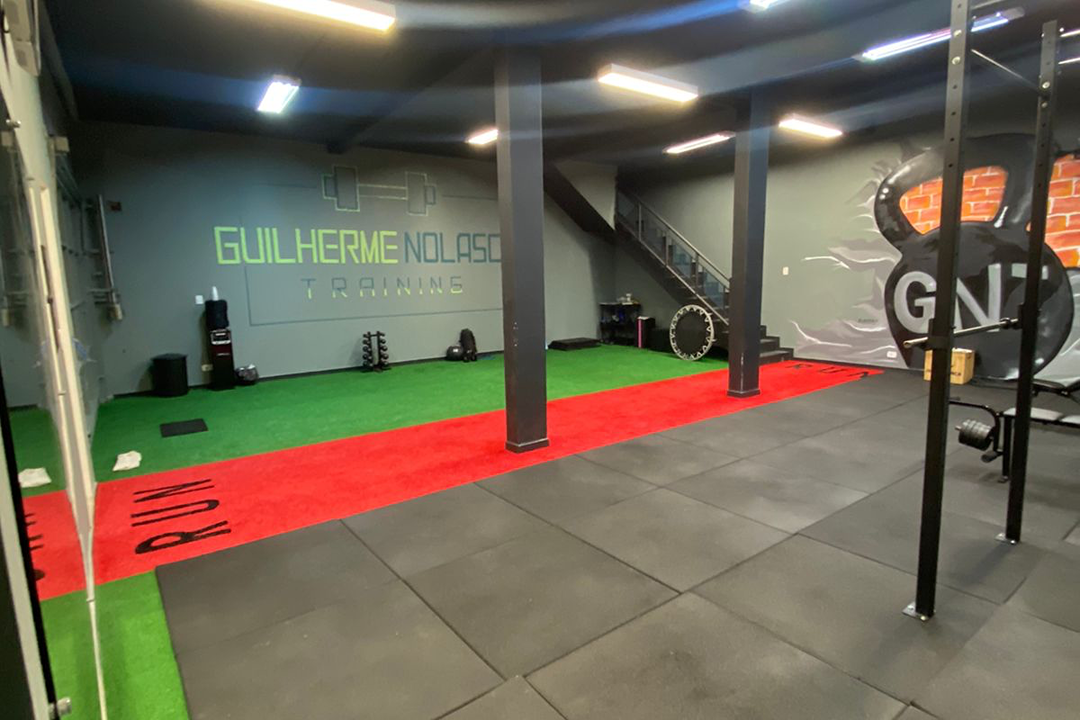 Imagem da estrutura da academia