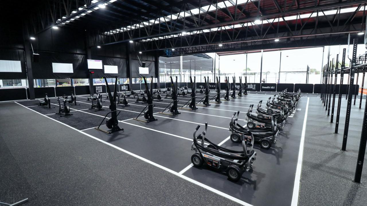 Imagem da estrutura da academia