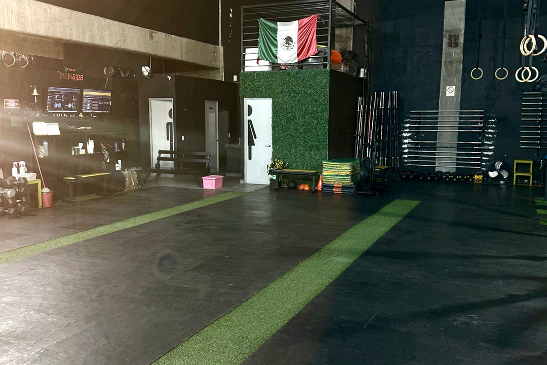 Imagem da estrutura da academia