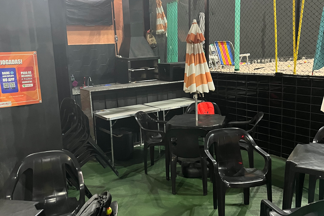 Imagem da estrutura da academia
