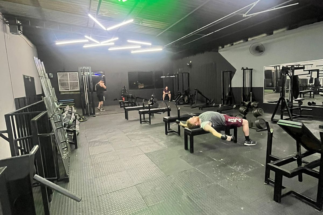 Imagem da estrutura da academia