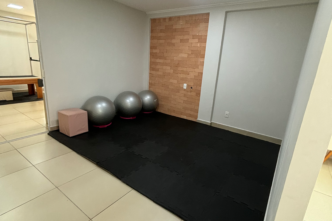 Imagem da estrutura da academia