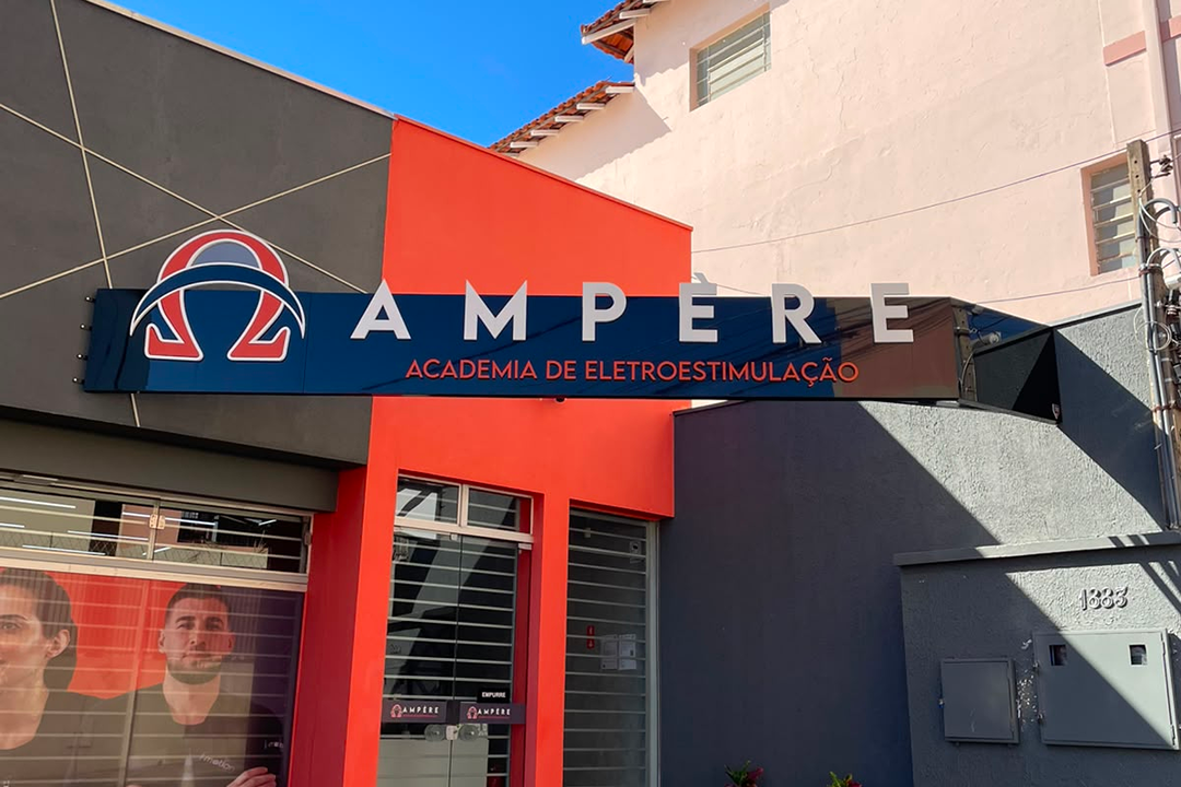 Imagem da estrutura da academia