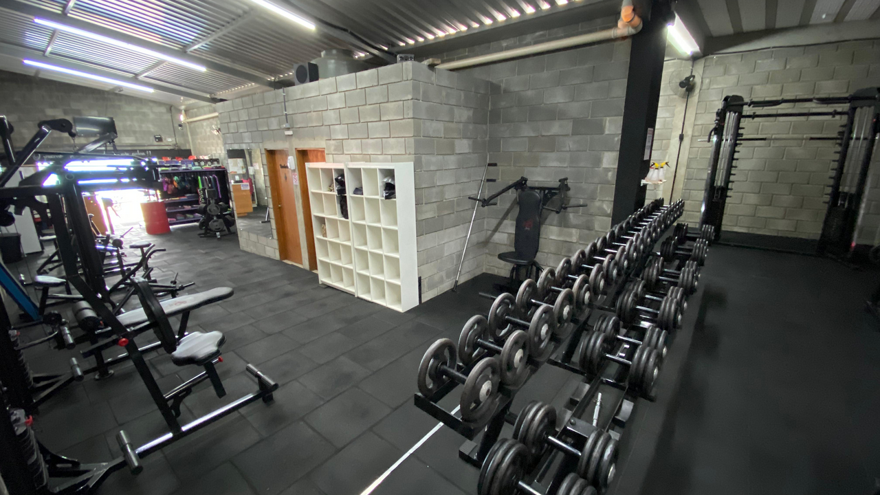 Imagem da estrutura da academia