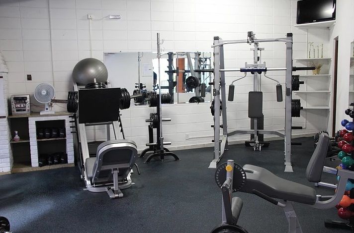 Imagem da estrutura da academia