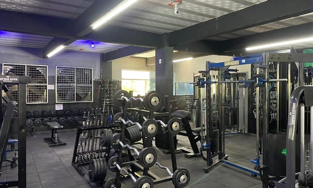 Imagem da estrutura da academia