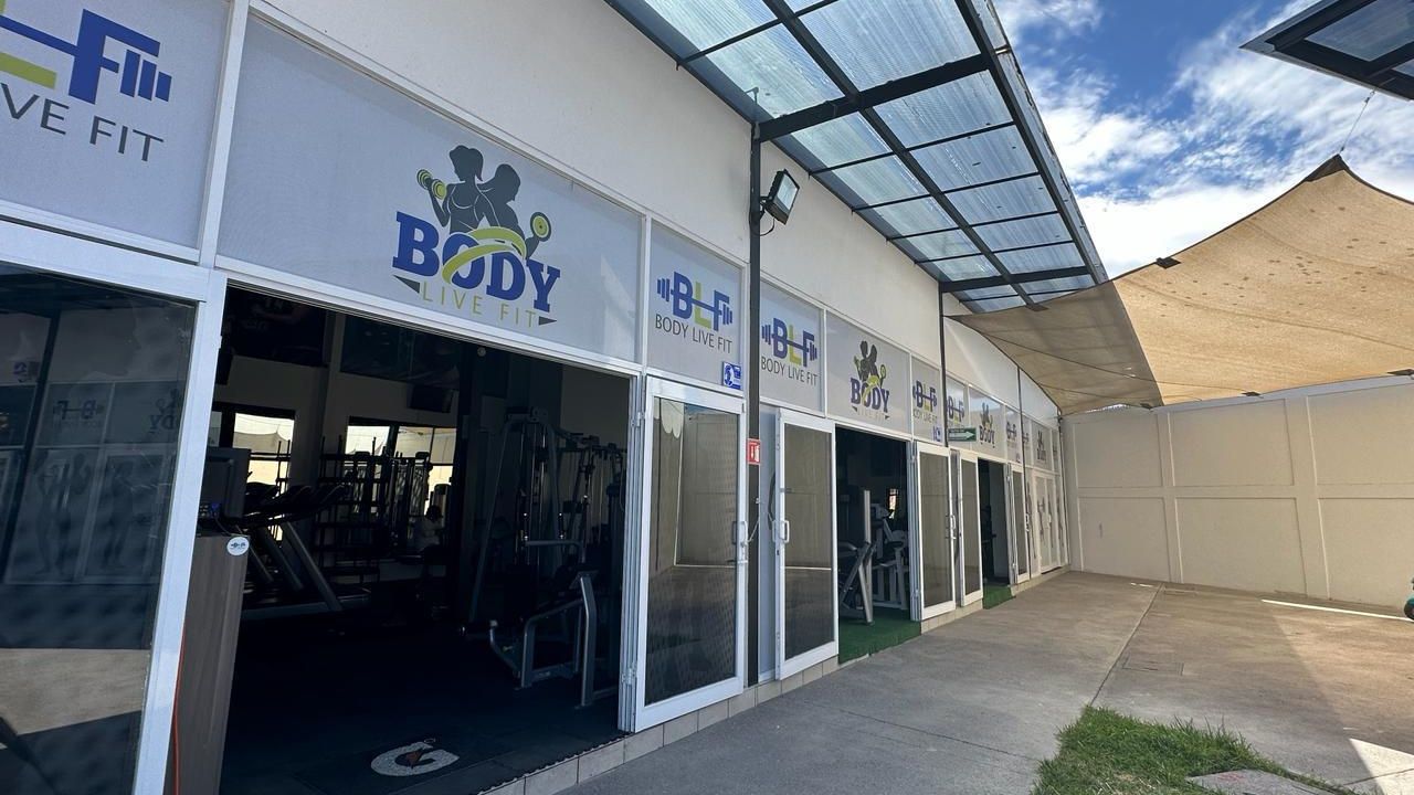 Imagem da estrutura da academia