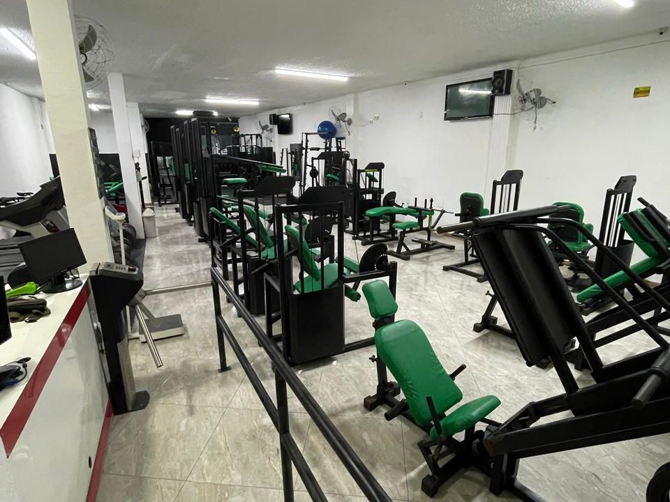 Imagem da estrutura da academia