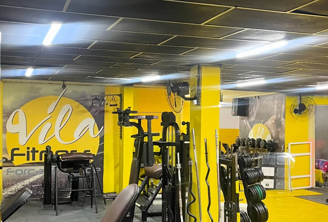 Imagem da estrutura da academia
