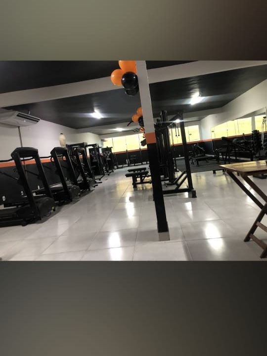 Imagem da estrutura da academia