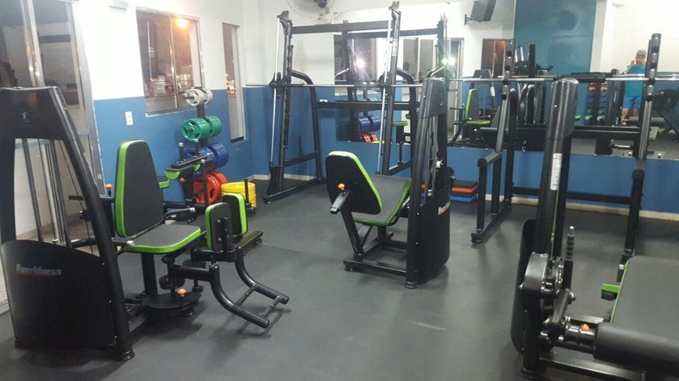 Imagem da estrutura da academia