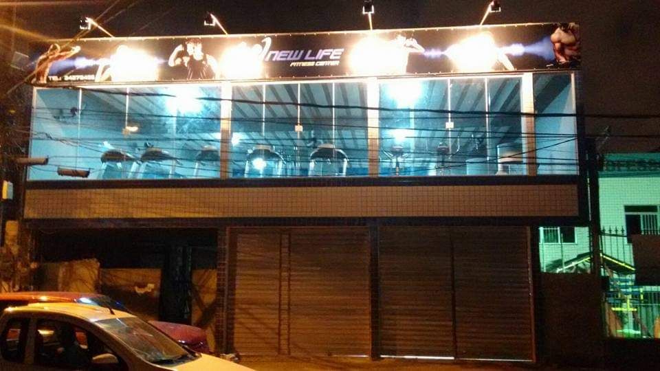 Imagem da estrutura da academia