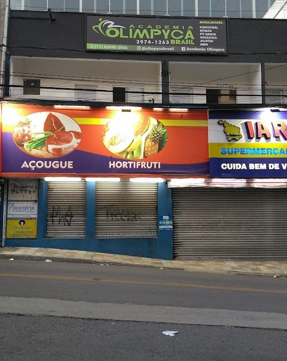 Imagem da estrutura da academia
