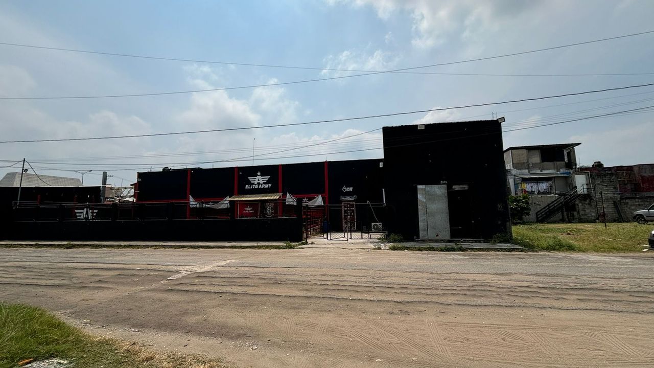 Imagem da estrutura da academia