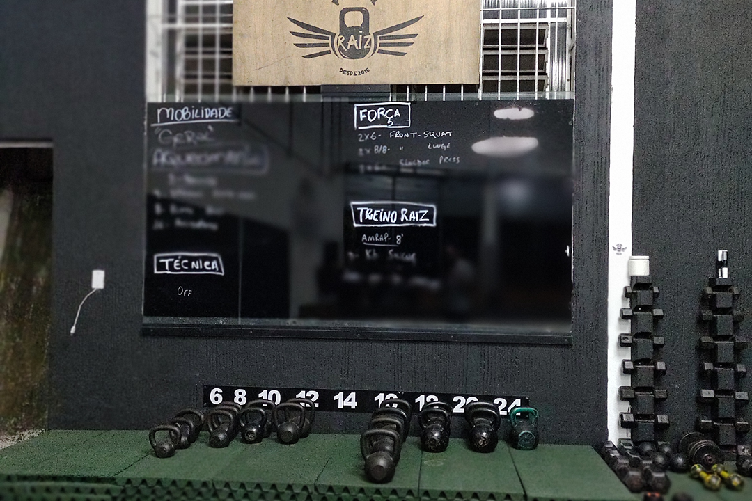 Imagem da estrutura da academia