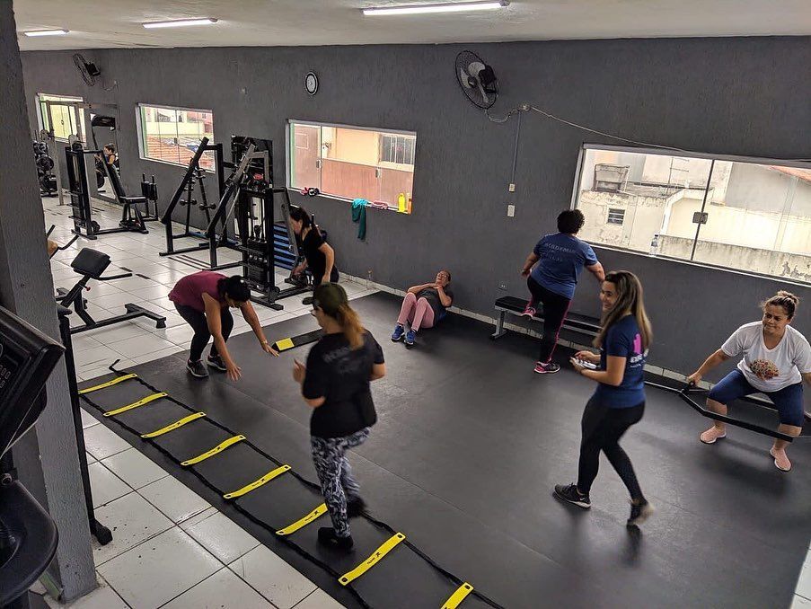 Imagem da estrutura da academia