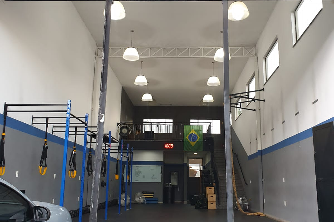 Imagem da estrutura da academia