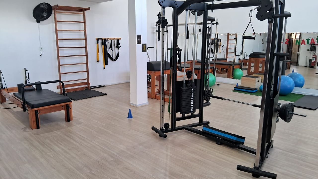 Imagem da estrutura da academia