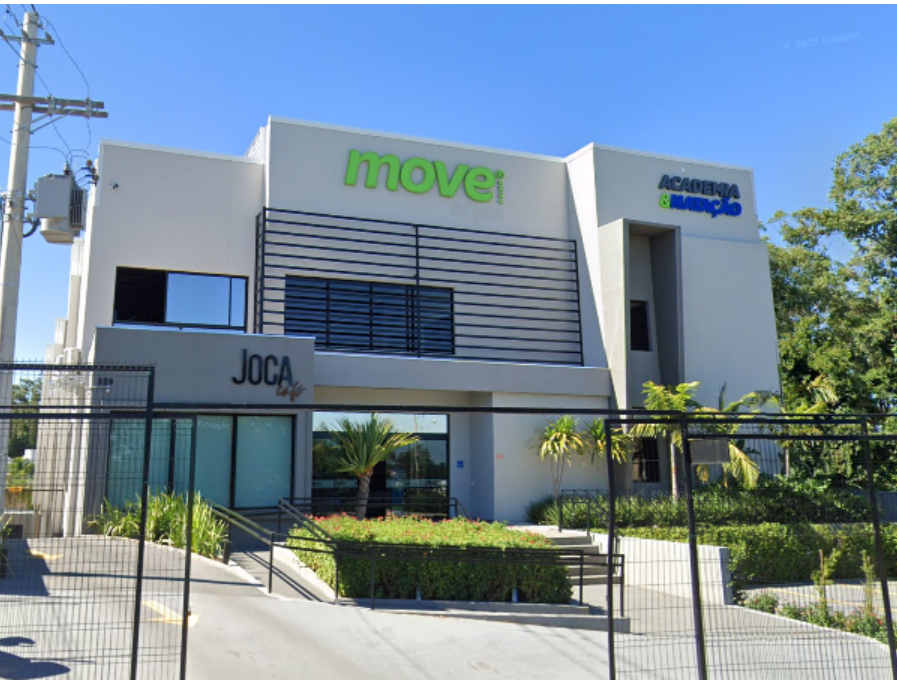 Imagem da estrutura da academia