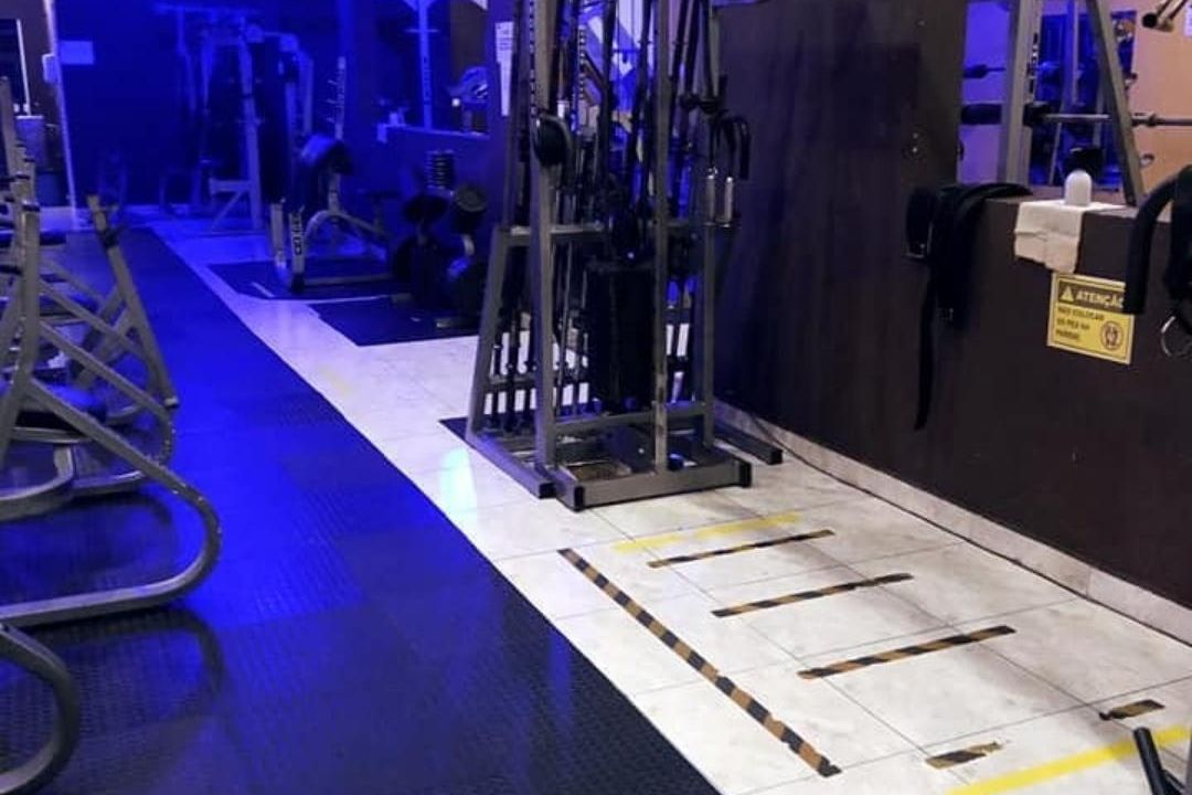 Imagem da estrutura da academia