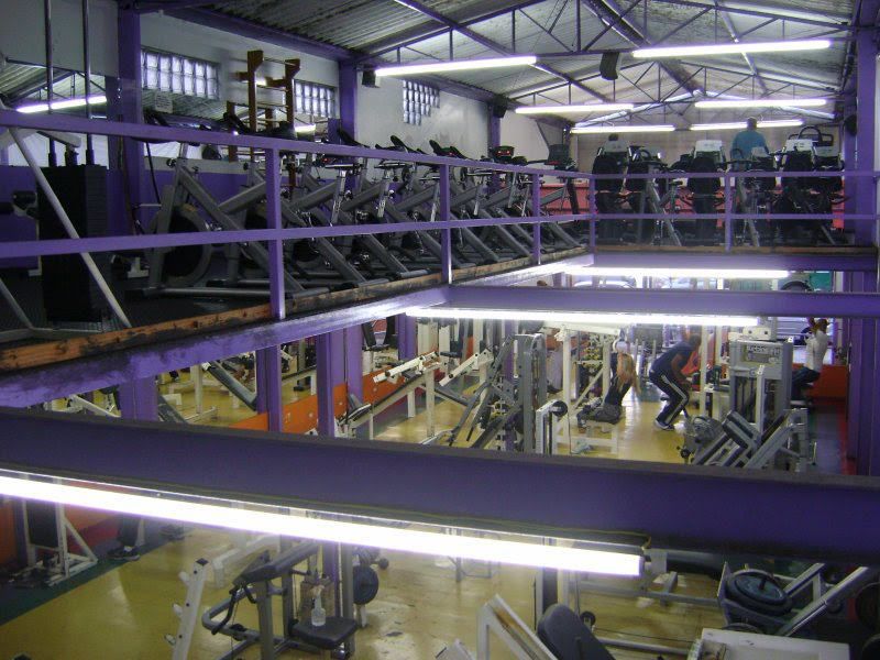 Imagem da estrutura da academia