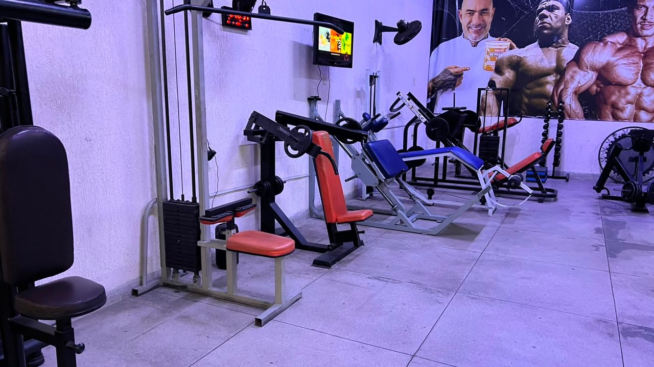 Imagem da estrutura da academia