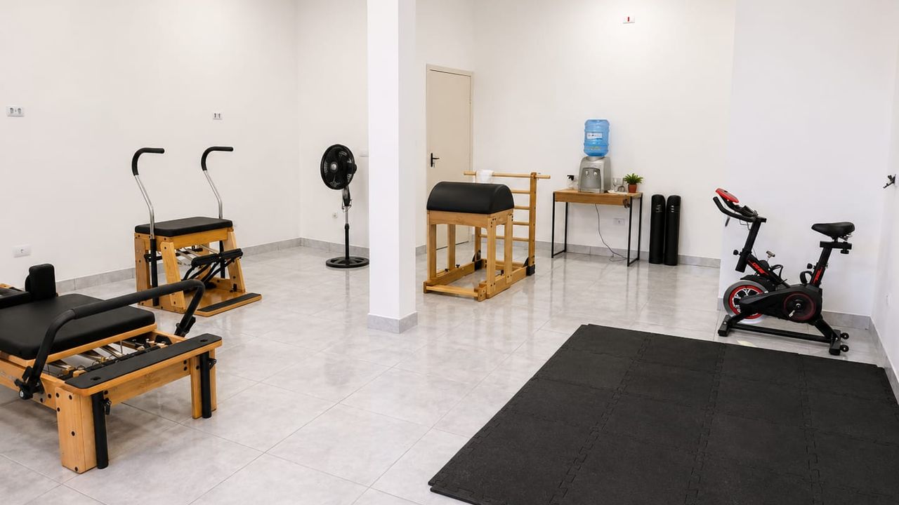Imagem da estrutura da academia