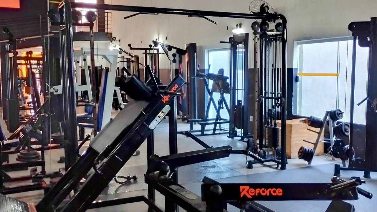 Imagem da estrutura da academia