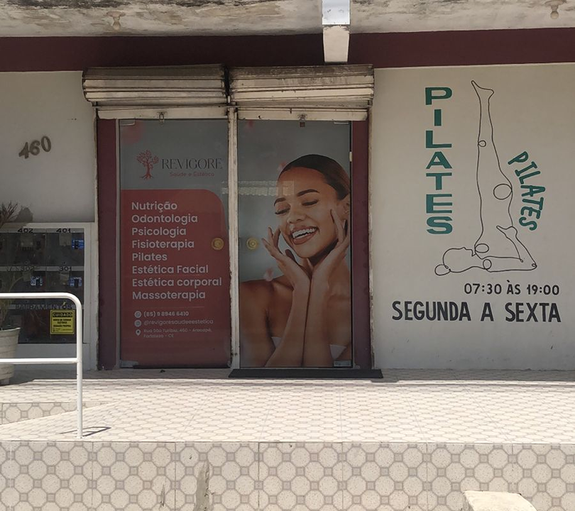 Imagem da estrutura da academia