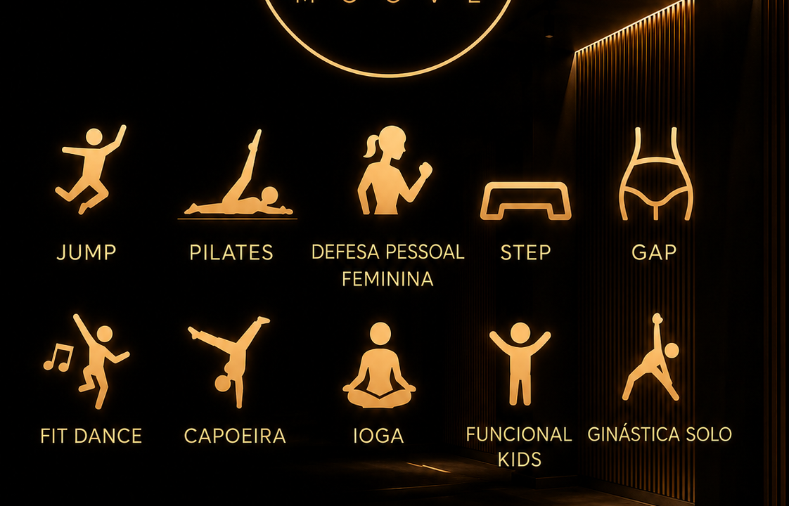 Imagem da estrutura da academia
