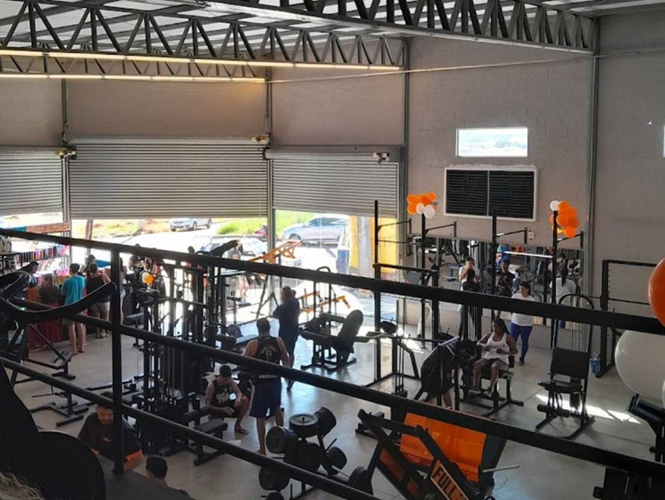 Imagem da estrutura da academia