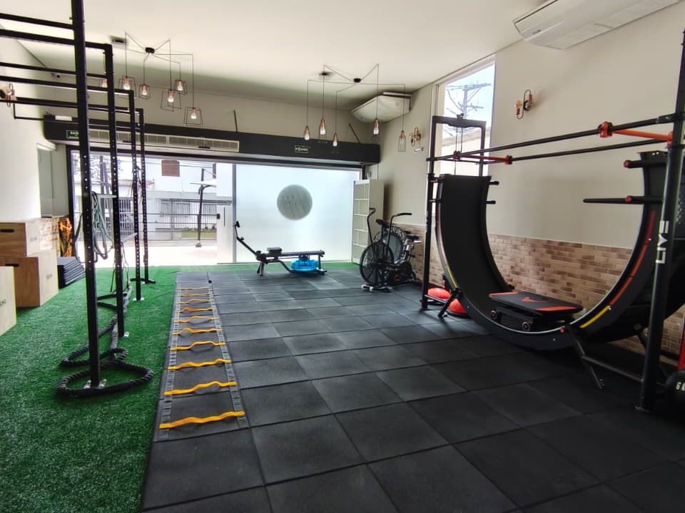 Imagem da estrutura da academia