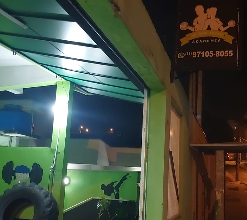 Imagem da estrutura da academia