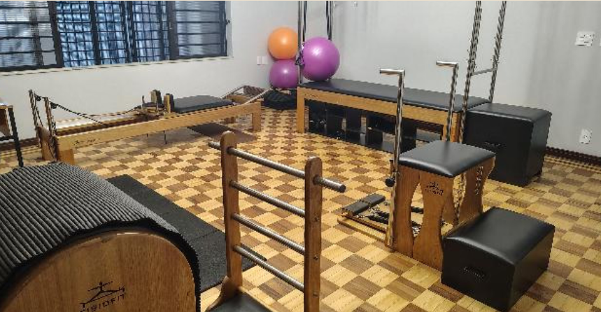 Imagem da estrutura da academia