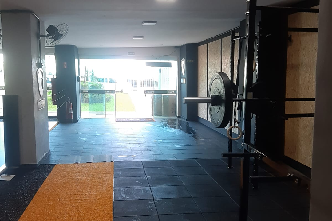 Imagem da estrutura da academia