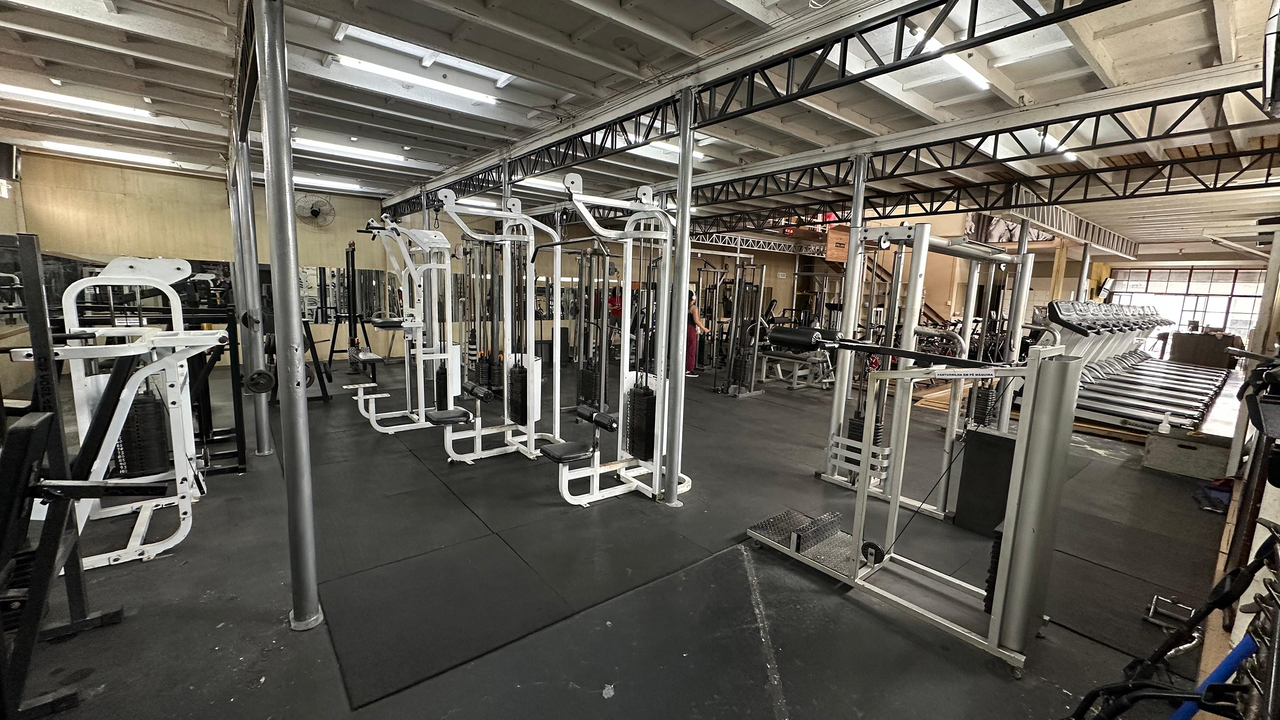 Imagem da estrutura da academia