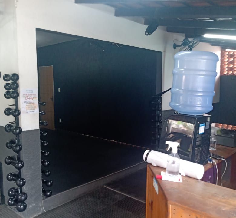 Imagem da estrutura da academia