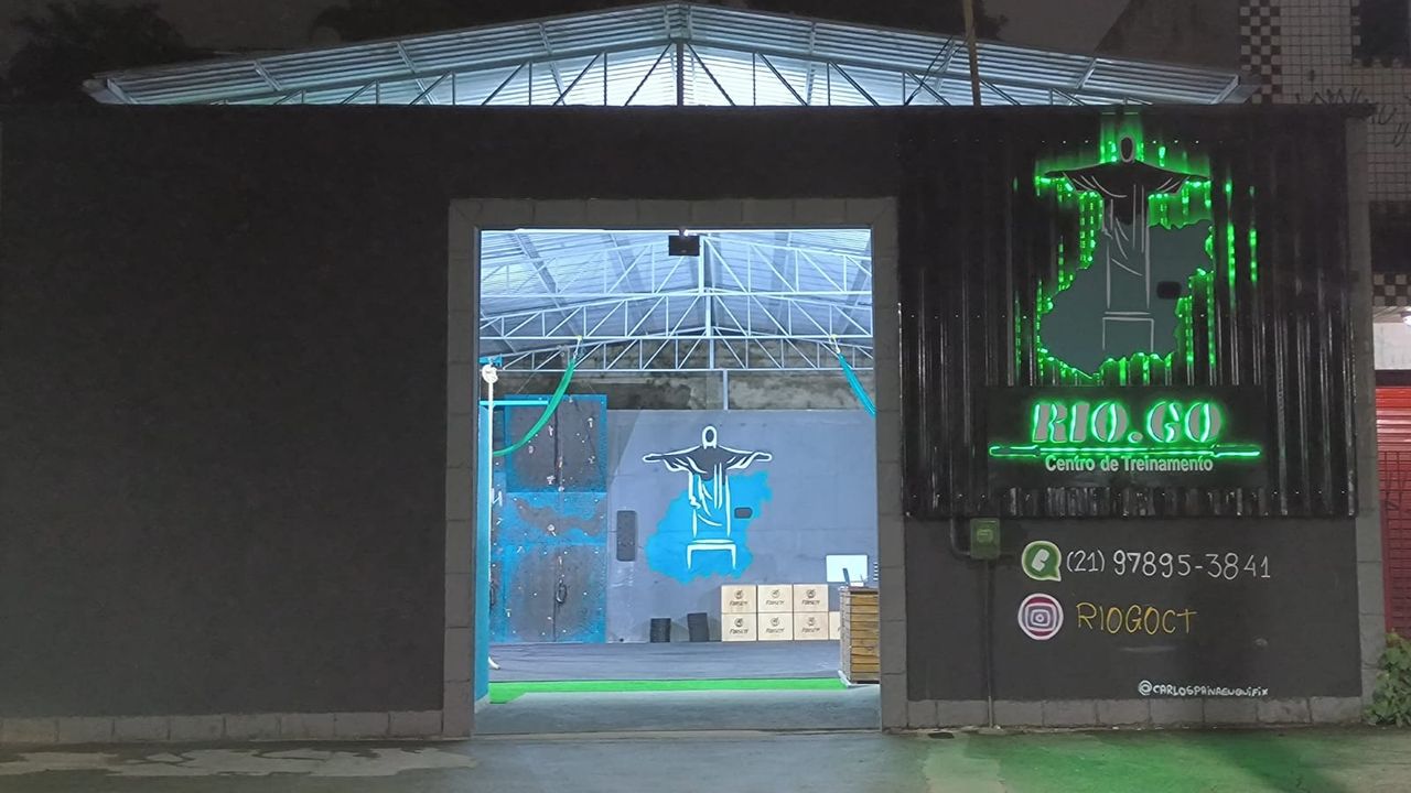 Imagem da estrutura da academia