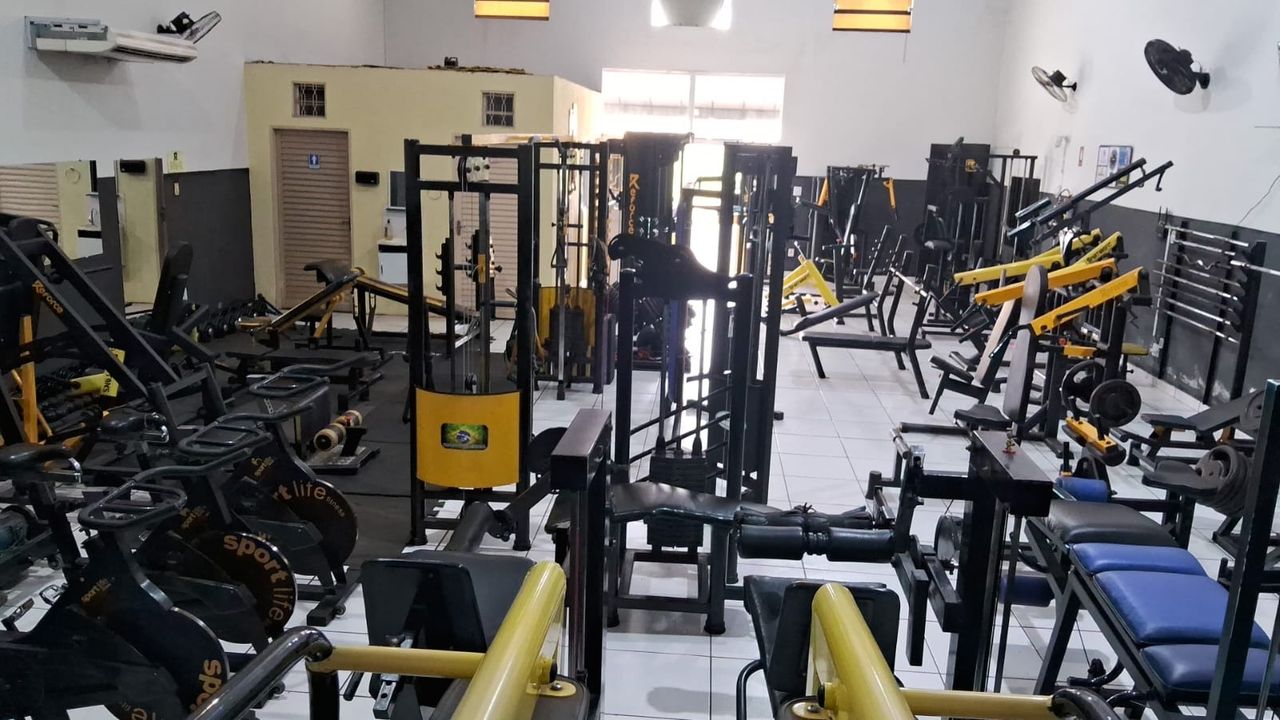 Imagem da estrutura da academia