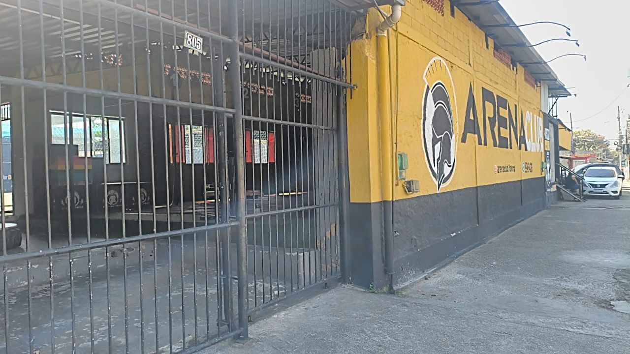 Imagem da estrutura da academia