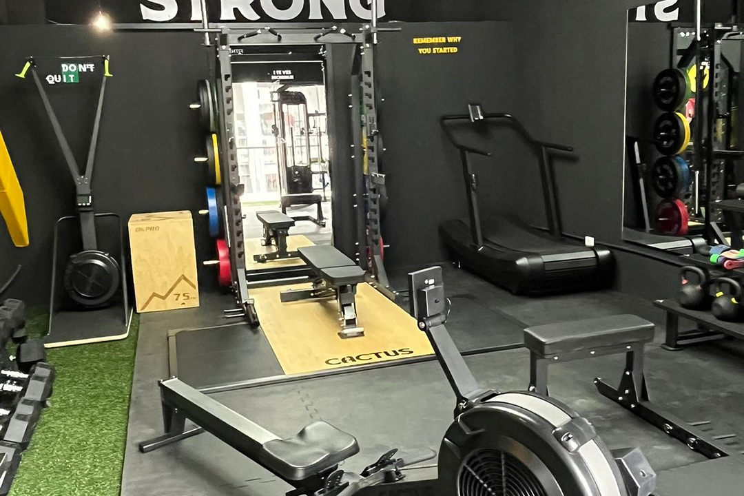 Imagem da estrutura da academia