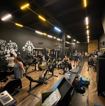 Imagem da estrutura da academia