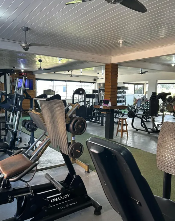 Imagem da estrutura da academia