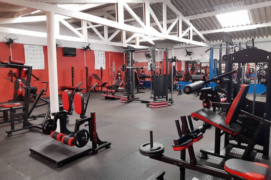 Imagem da estrutura da academia