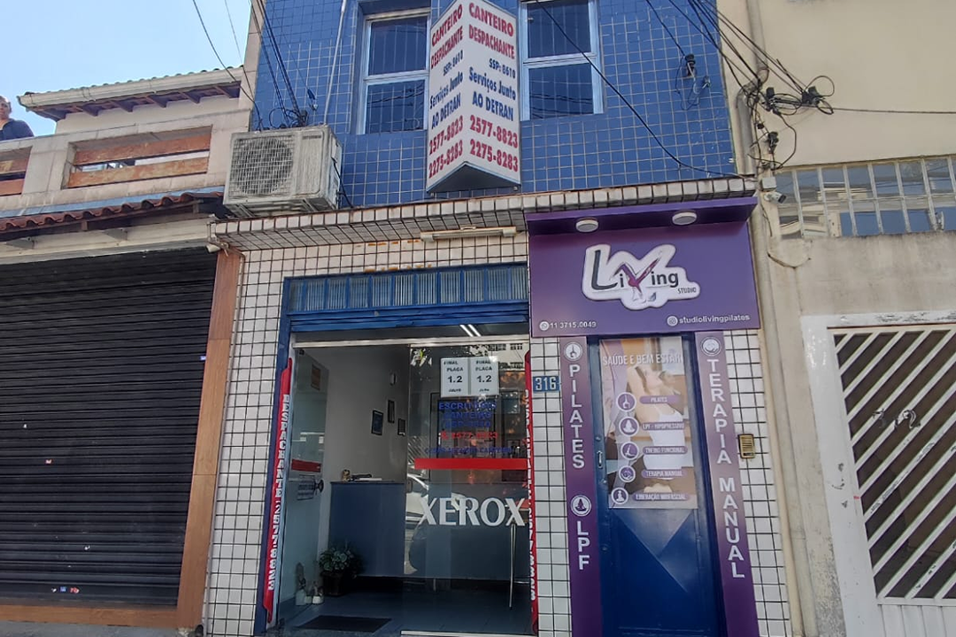 Imagem da estrutura da academia