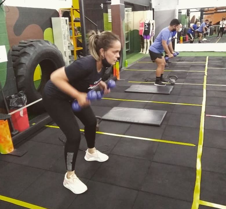 Imagem da estrutura da academia