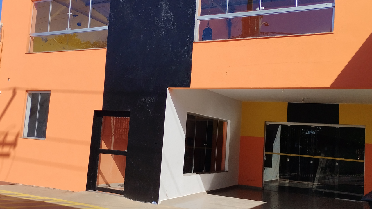 Imagem da estrutura da academia